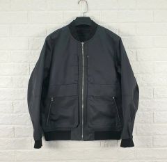 良品】Theory ボンバージャケット XL 黒 高機能伸縮 ジャージー - メルカリ