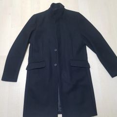Theory BELVIN スタンドカラーコート カシミヤ混 S（M相当） - メルカリ