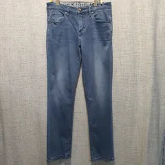 Calvin Klein Jeans(カルヴァンクラインジーンズ) メンズ ストレッチ ライトブルーデニム ズボン 30