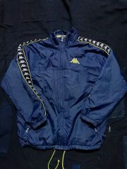 極美品❗️90s-00s ASローマ トラックジャケット ナイロン ネイビー L