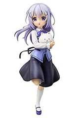 [중고] 주문은 토끼입니까?? 치노 Cafe Style 1/7 스케일 PVC 제 도장 완료 완성품 피규어 재판매
