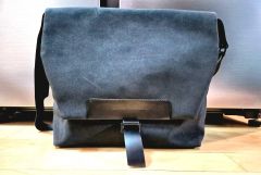 030732○ A.P.C. スエード ショルダー バッグ スウェード レザー
