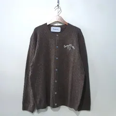 SS新作) NY 刺繍カーディガン 4color M L