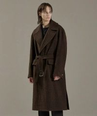MOESSMER 高級 定価9.7万 TOMORROWLAND ベルテッドコート - メルカリ