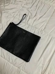 非売品 ノベルティ BLAMINK レザー ポーチ 濃紺 - メルカリ