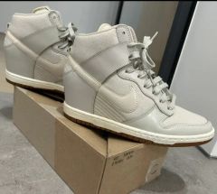 レア NIKE WMNS DUNK SKY HI WHITE 本革 25cm - メルカリ