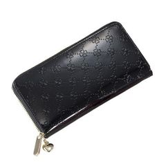 nm-1365) CUNE 総柄 レザー ロングウォレット 革 長財布 - メルカリ