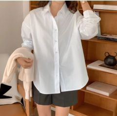 na.e Glow Sheer Shirt ホワイト ブラウス シアーシャツ - メルカリ
