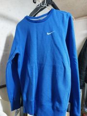 DENHAM ブルー クルーネックセーター X-SMALL - メルカリ