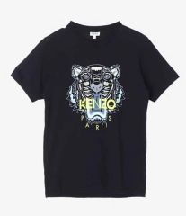 新作KENZO タイガーロゴ ブラック シャツ キッズ 140 - メルカリ