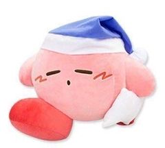 [중고] 별의 커비 PUPUPU FRIENDS BIG 모두들 잘 자 봉제 인형 커비 단품