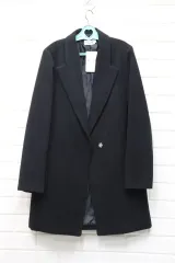 y793 新品 ウールコート レディース77(L)/倉庫ギャラリー