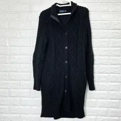 ポロラルフローレン カーディガン ロング丈 M