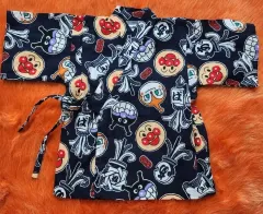 アンパンマン 浴衣 甚平 トップスのみ キッズ 90