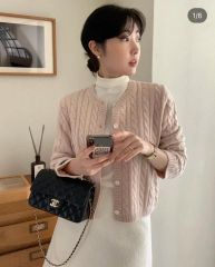 新品未使用 Maison Nua リブニットカーデセット ホワイト - メルカリ