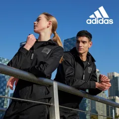 正規品 adidas 新モデル ハイドロ パフォーマンス ブラック スーツ フードジップアップ