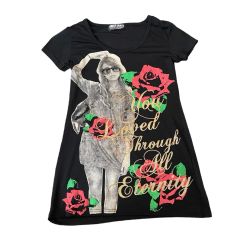00s レース ローズ Tシャツ ifsixwasnine LGB KMRii - メルカリ