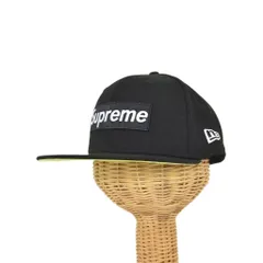 シュプリーム SUPREME ニューエラ NEW ERA 21AW 59FIFTY No Comp Box Logo ノー コンプ ボックスロゴ キャップ 帽子 7 5/8 60.6cm 黒 ブラック ☆AA★