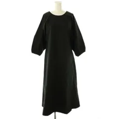 ジャイロ JAYRO 24SS 袖ゴムバルーン袖ワンピース ロング M ブラック /HK ■OS