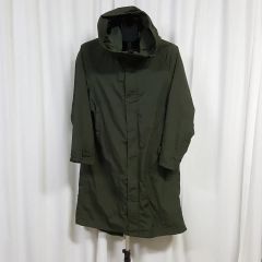 超美品 【Gymphlex】リモンタナイロン スタンドカラーコート オリーブ
