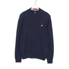FILA ハーフジップ セーター メンズL ゴルフ NG10779のサムネイル