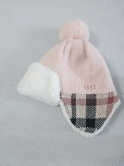 DAKS Little イヤーマフラー ボンボン ニット帽のサムネイル