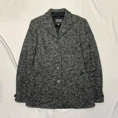 (W S) ヴェルサーチェ ジーンズ クチュール メドゥーサ ボタン ツイード ジャケットのサムネイル
