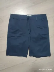 ハーフパンツ コットン パンツ デニム 32