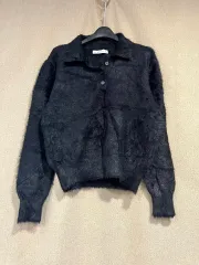 原価11万円 ザラ ZARA ファー カラ ニット L (55-66)
