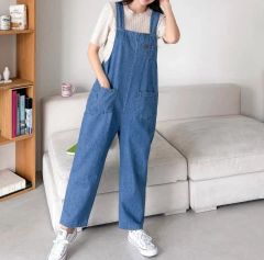 デニムジャンプスーツ☆ノースリーブで爽やか春夏コーデに - メルカリ
