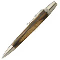 銘木 ハンドメイド ボールペン/文房具 〔黒柿 くろかき〕 日本製 0.7mm 文具 オフィス用品 ステーショナリーのサムネイル