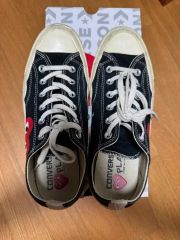 Comme des Garçons Playxconverse 27.0cm 黒 - メルカリ