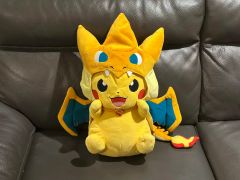 ポケモンセンター ぬいぐるみ ルギアのポンチョを着たピカチュウ