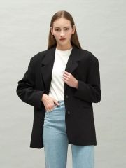 BLACK BY MOUSSY bLkby ビッグシルエットジャケット です♩ BLACK BY MOUSSY bLkby ビッグシルエットジャケット です♩ - メルカリ