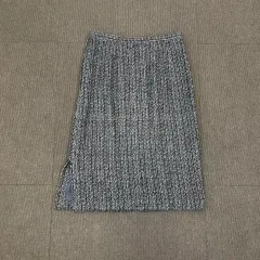 OLD BALENCIAGA バレンシアガ ツイード スカート 38のサムネイル