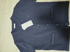ラコステ ジャケットタイプ カーディガン ネイビー