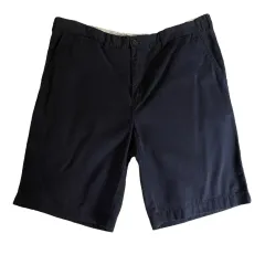 (38) トミーヒルフィガー ネイビー コットン ハーフ パンツ