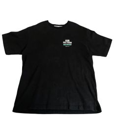 90s AAA Tシャツ メッセージT ライムグリーン メンズ Y2K ブラック 