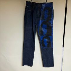 未使用】doublet 22SS PHOTO STITCH PANTS 刺繍 - メルカリ