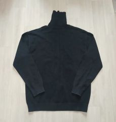 MASSIMO カシミヤ100% タートルネックニット ブラック シンプル - メルカリ