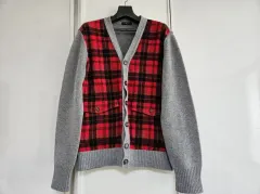 正規品) DAKS ウール 100% カーディガン 出品のサムネイル