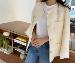 美品✨Plage ツイードジャケット 36 ウール ノーカラー 24AW - メルカリ