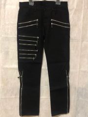 M063【中古】GUAPI フェイクレザー カーゴパンツ - メルカリ