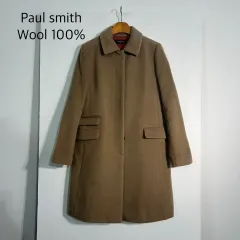 Paul smith ポール・スミス ウール100% キャメル コートのサムネイル
