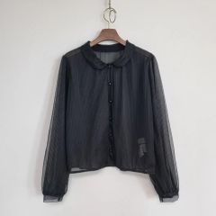 1900s アンティーク シースルー ブラウス フランス - メルカリ