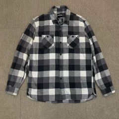 ZARA 裏起毛 ジャケット チェック柄 Mサイズ アメカジ グランジ 古着 