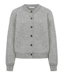 andwang Ornament Bicolor Knit Cardigan - メルカリ