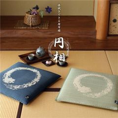 昭和レトロ　ちぢみ織 座布団 5枚セット 鶴 松柄 昭和レトロ ちぢみ織 座布団 5枚セット 鶴 松柄 - メルカリ