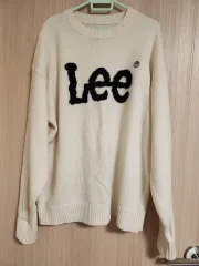 Lee リー アイボリー ニットTシャツ Mのサムネイル