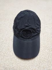 STONE  ナイロンメタル キャップ ブラック L Stone Island ナイロンメタル キャップ ブラック - メルカリ